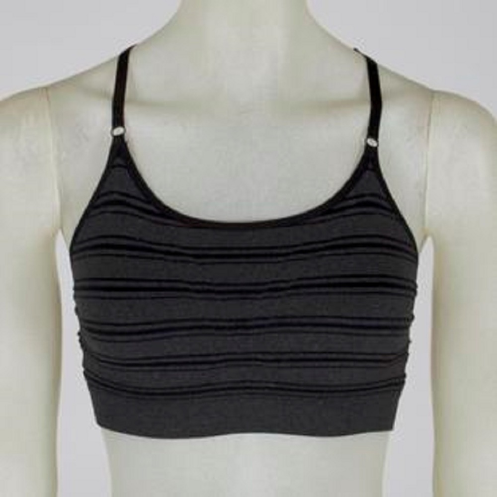 Everlast Striped Stretch Sports Bra